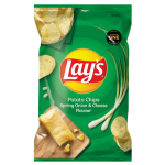 Lays Potato chips 120g - Spring Onion & Cheese